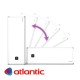 Мултипозиционен бойлер Atlantic Vertigo Steatite Wi-Fi 100, 80 литра