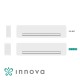 Високостенен вентилаторен конвектор с увеличена мощност Innova Filomuro Slim Fit SW XL 800 с безжично IR дистанционно, десен