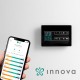 Високостенен вентилаторен конвектор с увеличена мощност Innova Filomuro Slim Fit SW XL 800 с безжично IR дистанционно, десен
